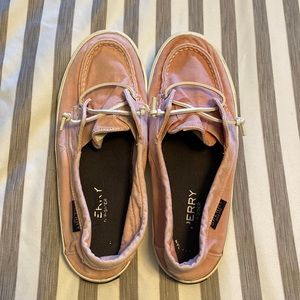 🌻 Light Pink Sperry Boat Shoes
